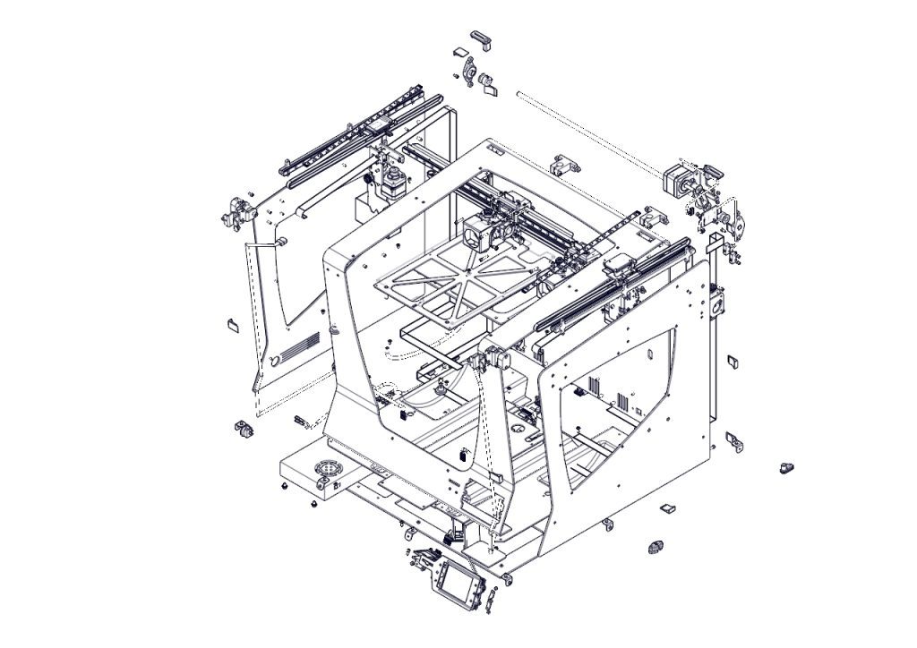 Extrusion map 3d printer