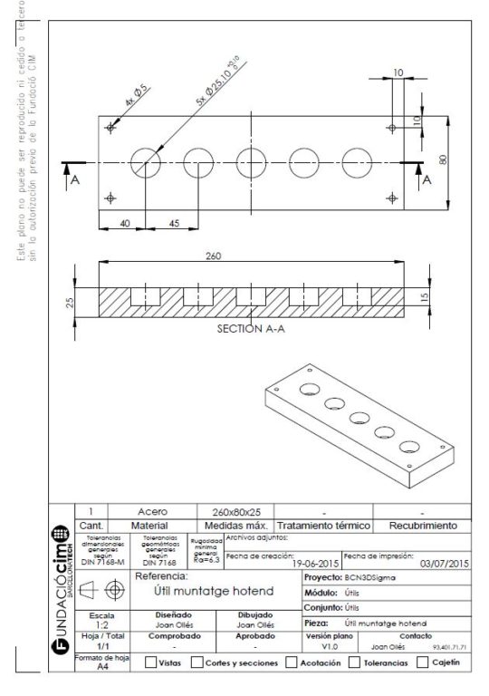 Jig - 3d printer