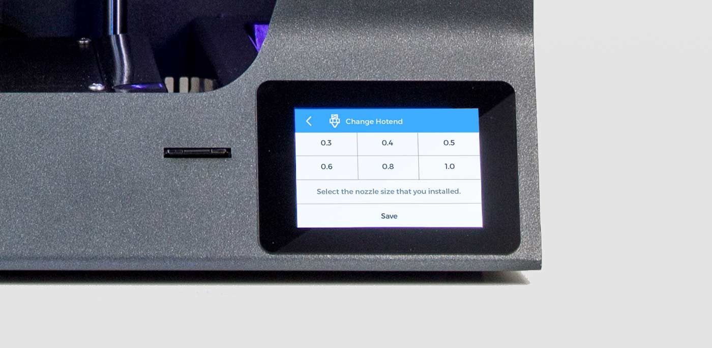 BCN3D_Technologies_new_UX_GUI_touchscreen_Sigma_Sigmax_R19_change_hotend