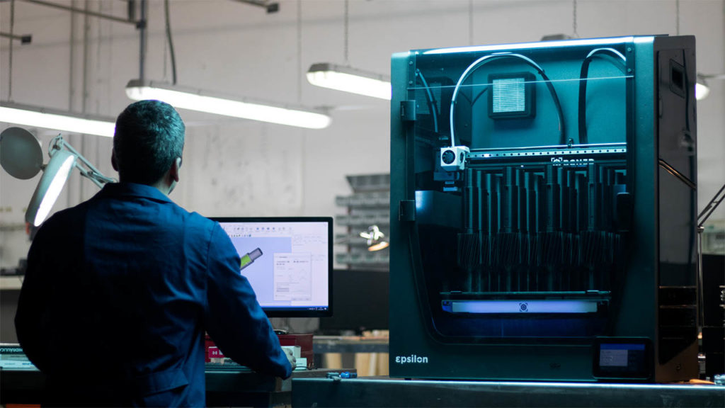 BCN3D Epsilon 3D Printer IDEX Dual Extrusion industrial