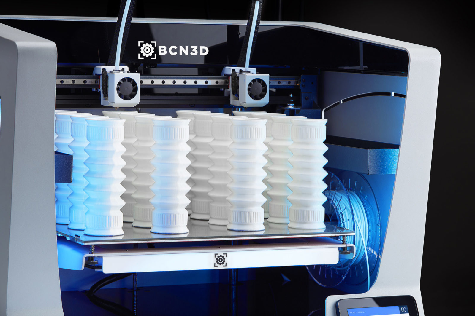 BCN3D Sigma D25 3D printer IDEX Duplication mode productivity