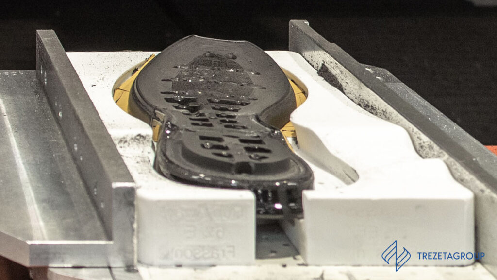 3D printed centering jigs at Tre Zeta Group