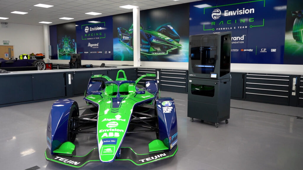 Envision Formula E Racing car